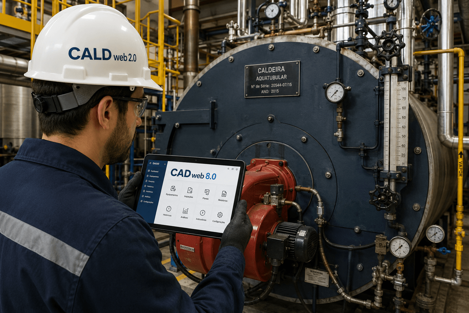 Dashboard CALD Web 2.0 — visão geral do sistema